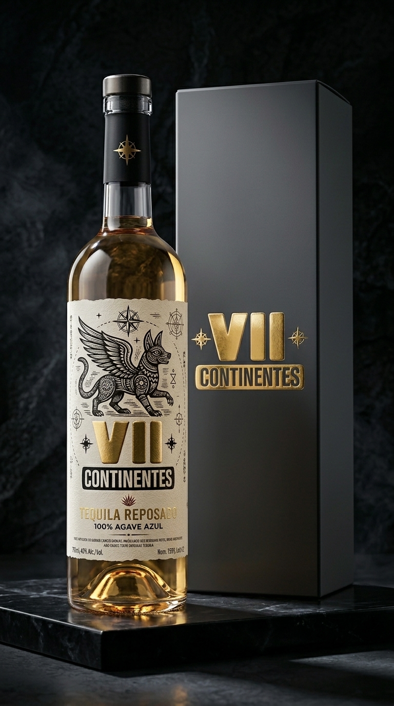Tequila VII Continentes Reposado 🇲🇽